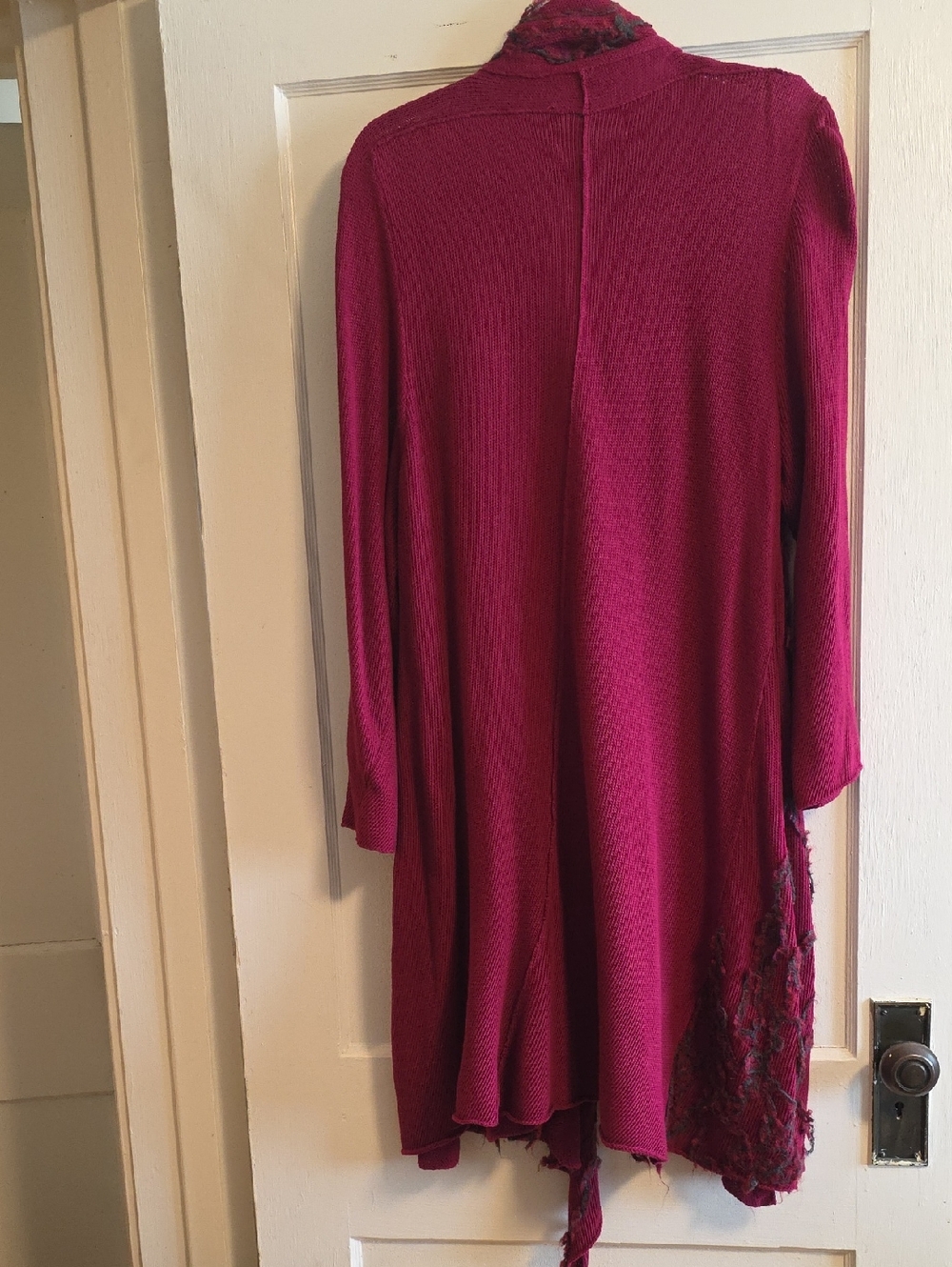 Long Knit Sweater/Jacket - Picture 2 of 7